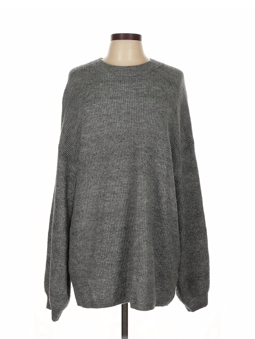 Soft Gray Pullover Sweater